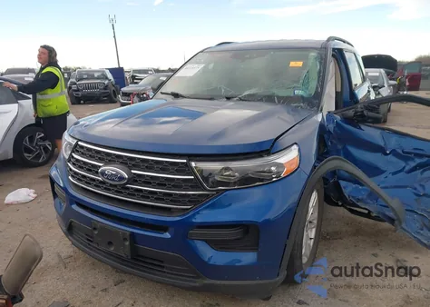 2022 Ford Explorer Xlt из США, поврежденный, VIN 1FMSK7DH4NGA29622